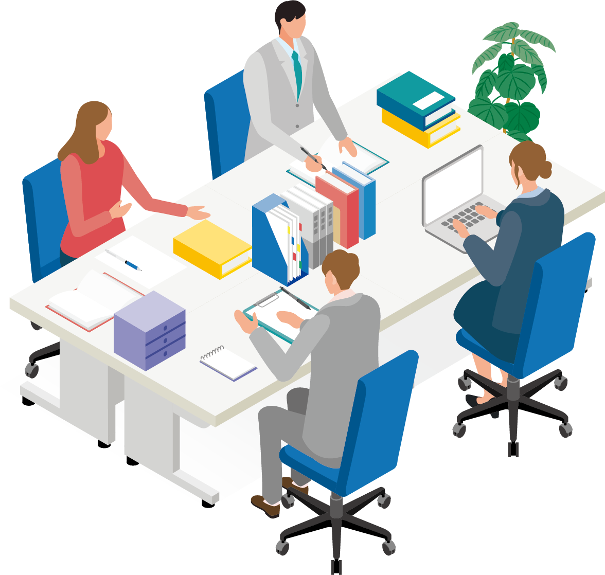 会社概要イラスト